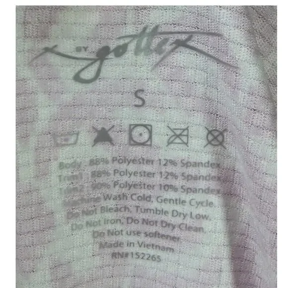 Gottex Women Sm Pink/White The Pink Santorini Golf Sleeveless V Neck Dress NWT - Picture 4 of 8